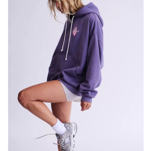 FP Movement by Free People Purple final call Hoodie πππ©·ππ - Picture 2 of 8
